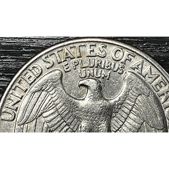 1994-D Washington Quarter RARE "A-M" Linking Error & Indent on Revers w/ Video - Picture 6 of 16